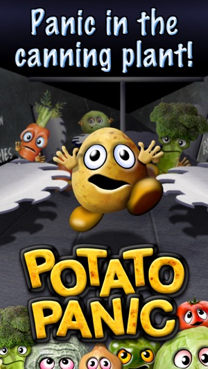 POTATO PANIC - action runner fun game