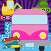 Vehicle coloring book free crayon game for kids