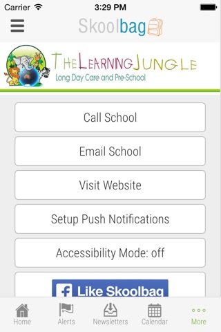 The Learning Jungle - Skoolbag screenshot 4