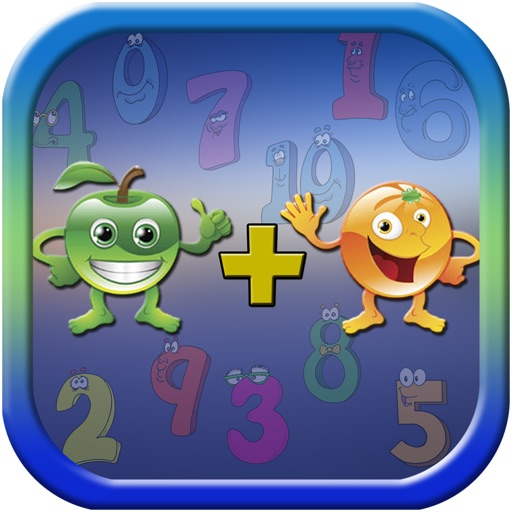 Number Fruit for Kids - Learning Math Add subtract Icon