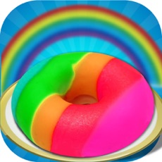 Activities of DIY Rainbow Sweet Donut Cake Maker - Donuts Chef