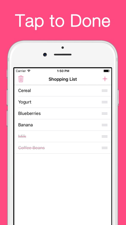 Grocery Shopping List - Simple Groceries Memo App screenshot-3