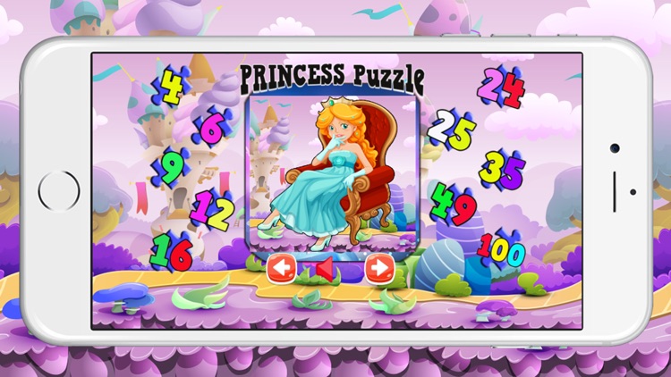 Free Magic Princess Puzzles Jigsaw for Toddlers