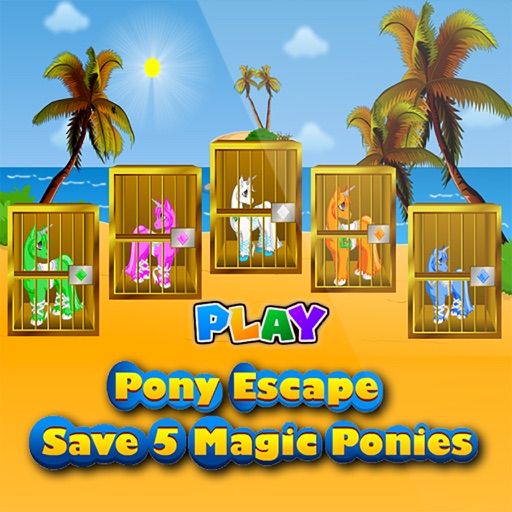Pony Escape Save 5 Magic Ponies Icon