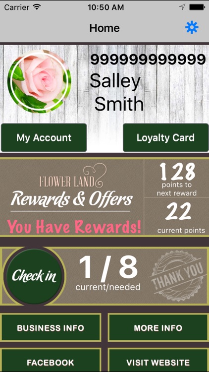 Flower Land Rewards