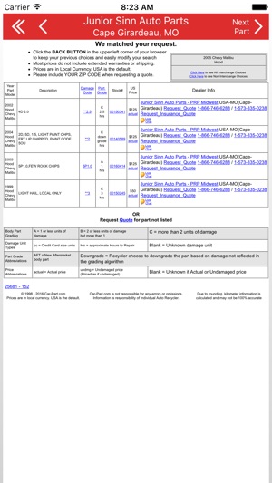 Junior Sinn Auto Parts - Cape Girardeau, MO(圖3)-速報App