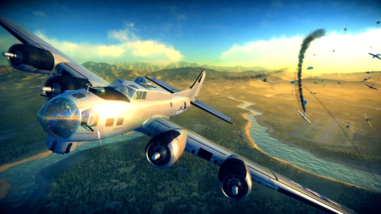 Flying Battles: FW. 252 Skyrocket screenshot-3