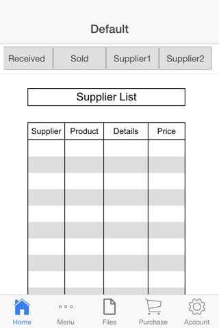 Parts Inventory screenshot 2