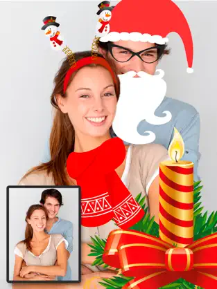Ergreifen 4 Navidad Snap filtros  – fotoeditor caras navideñas iphone