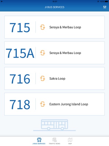 Jurong Island Transport App screenshot 2