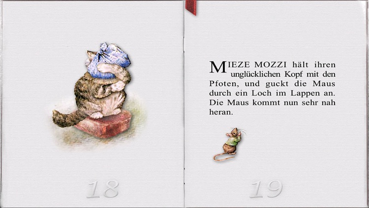 The Story of Miss Moppet in German LITE