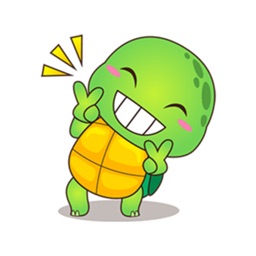 Funny Turtle Sticker