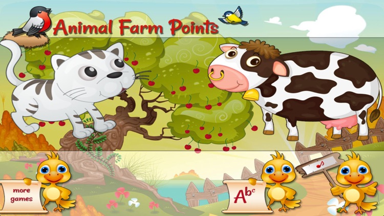 Animal Farm Points - Preschool Games