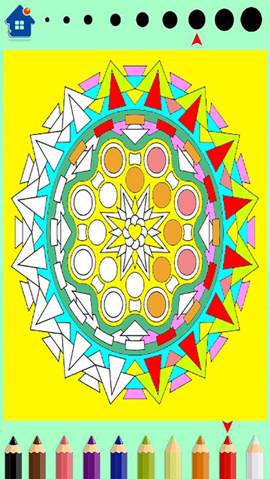 How to cancel & delete Mandala Coloring book-painting from iphone & ipad 3