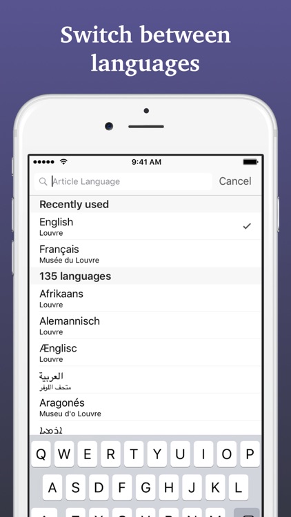 Wonder: Browser for Wikipedia screenshot-3