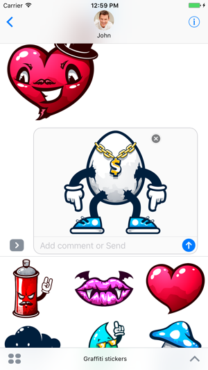 Graffiti - Stickers for iMessage(圖4)-速報App