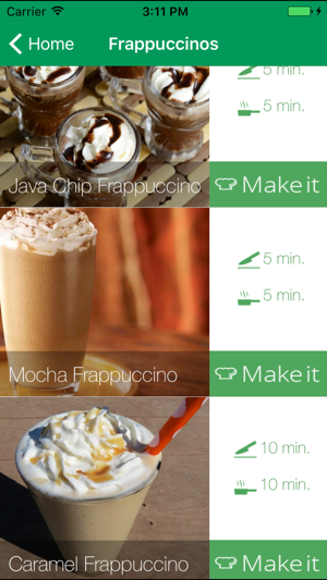 Recipe App for Starbucks(圖4)-速報App