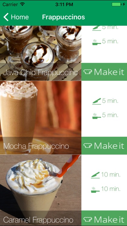 Recipe App for Starbucks screenshot-3