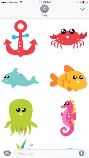 Under the Sea Sticker Pack(圖1)-速報App