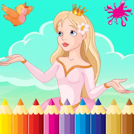 Princess & Prince Paint Draw Coloring Book For Kid Cheats