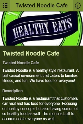 Twisted Noodle Cafe screenshot 2