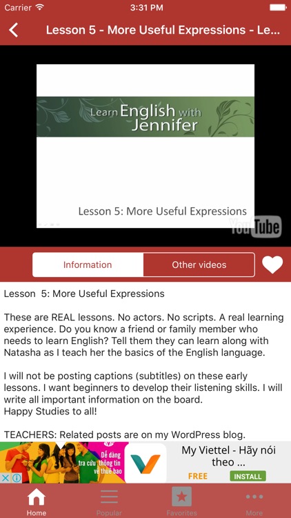 EnglishTube - Learn English with great videos