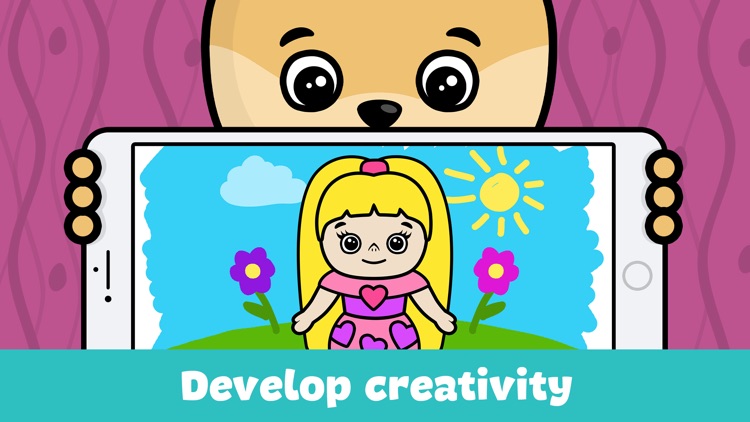 Kids coloring book - games for boys and girls free