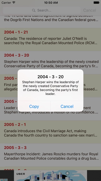 Timeline of Canada history expert screenshot-4