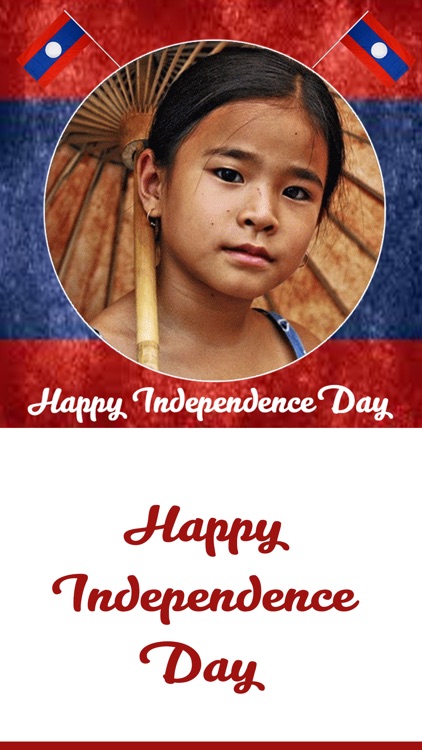 Laos Independence Day Photo Frames