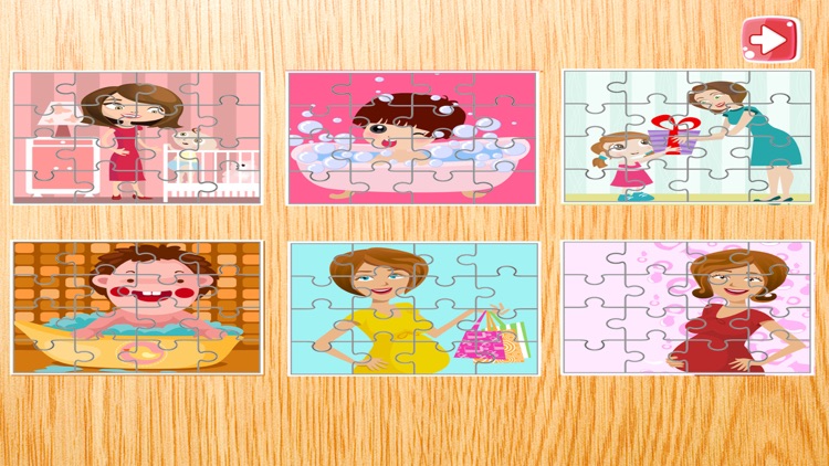 Mom And Child Jigsaw Puzzle For Kids screenshot-3