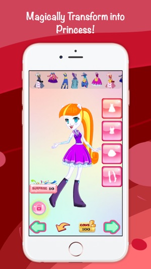 Unicorn Princess Doll House Dress up Pony Girls(圖1)-速報App