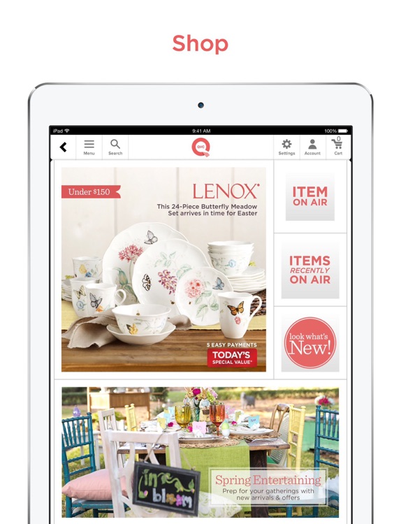QVC for iPad