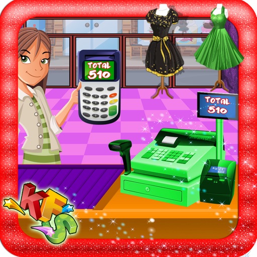 Tailor Shop Cash Register- Kids cashier fun mania icon