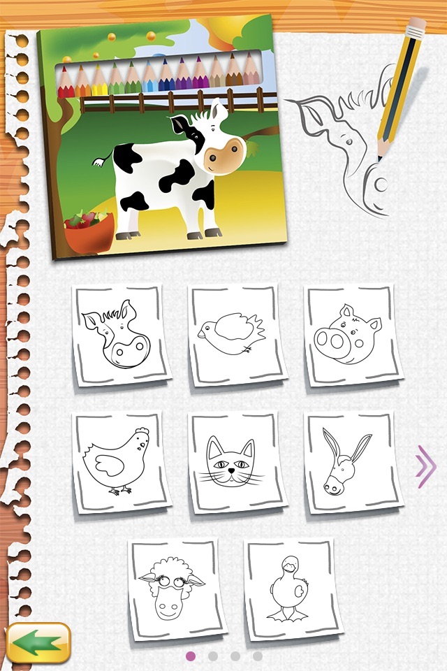 Draw and Colour: The Farm PRO screenshot 4