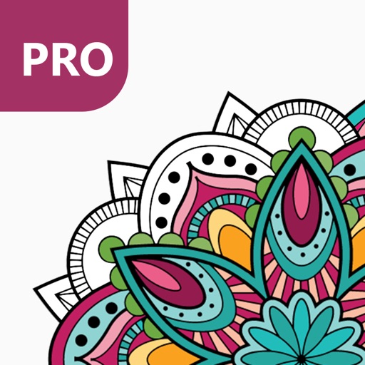 Mandala Coloring Pages PRO - Adult Coloring Book