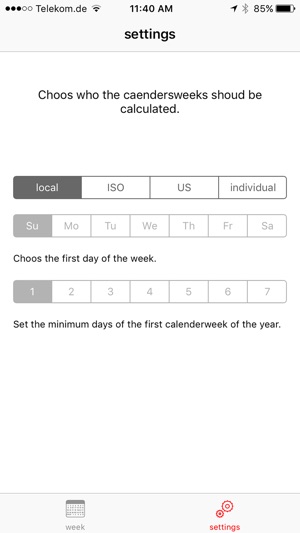 Calendar weeks complications for your watch(圖2)-速報App