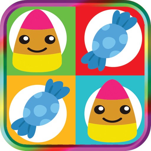 Sweet Candy Match Game for Kids brain training Icon