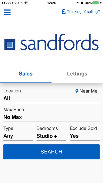 Sandfords Property Search