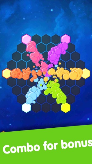 Hex Puzzle - a popular hexagon block puzzle game!(圖2)-速報App