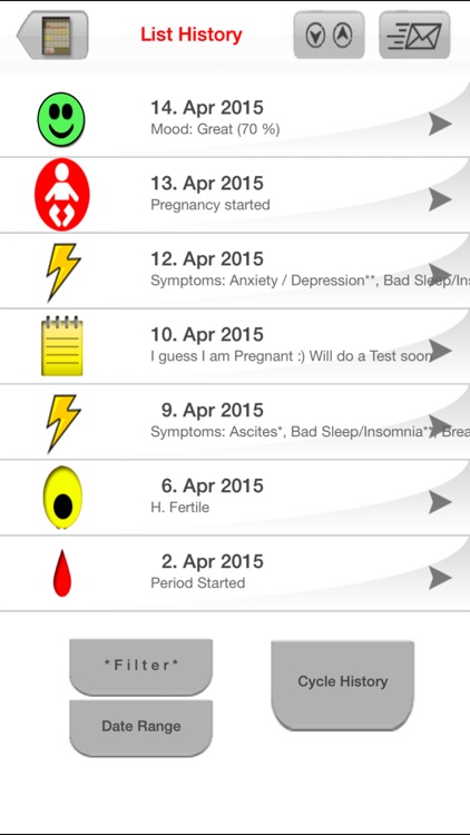 My Days X - Period & Ovulation ™ screenshot-4
