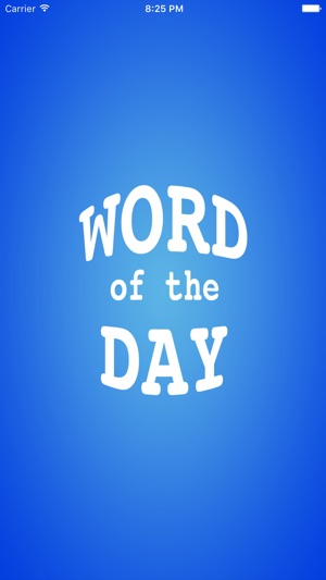 Word of the Day - Improve Your Vocabular