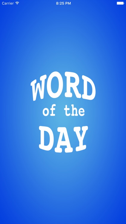 Word of the Day - Improve Your Vocabulary!