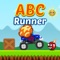 ABC's Easy Runner Game for Ninja Car Monster Truck