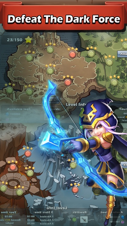 Heroes Clash - Castle of Clans screenshot-3