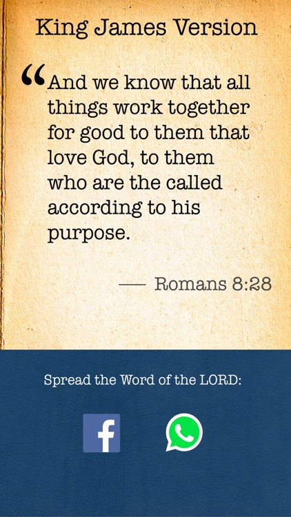 Daily Bible - KJV