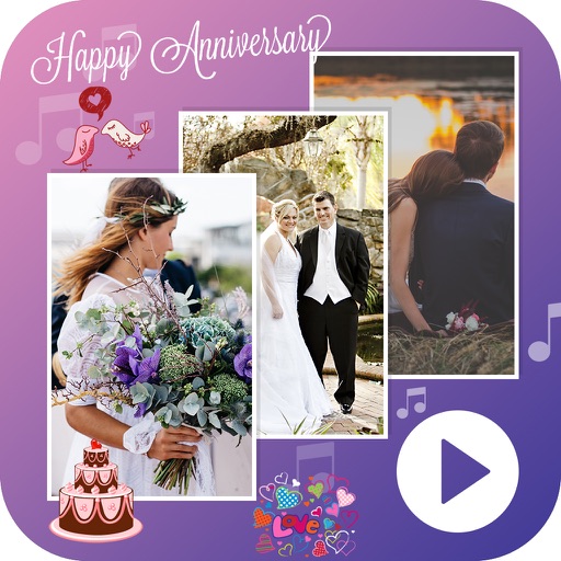 Anniversary Movie Maker icon