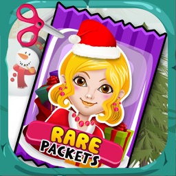 Christmas Sticker Dress Up Salon - little baby santa & emoji makeup games for girl kids!