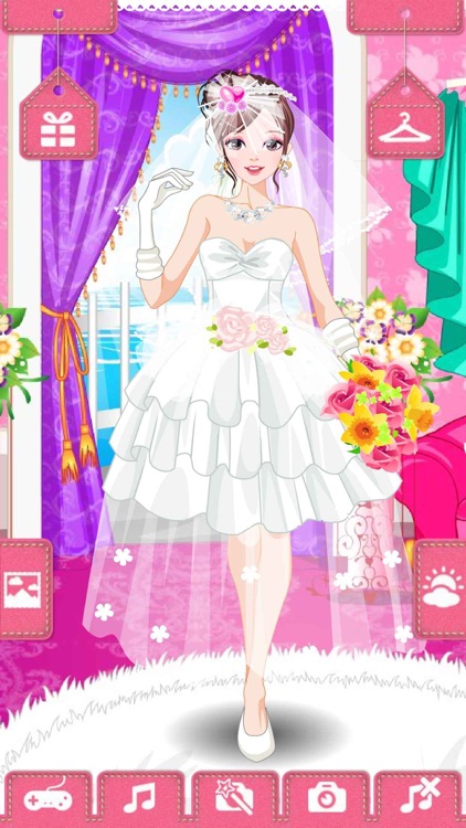 Wedding Dress Salon-Girl Games