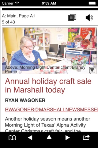 Marshall News Messenger screenshot 2