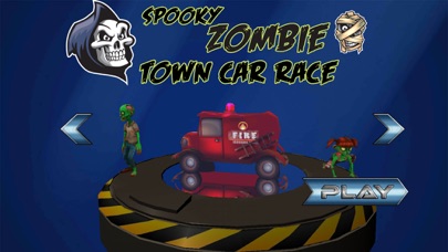 How to cancel & delete Spooky Zombie Town Car Race from iphone & ipad 2